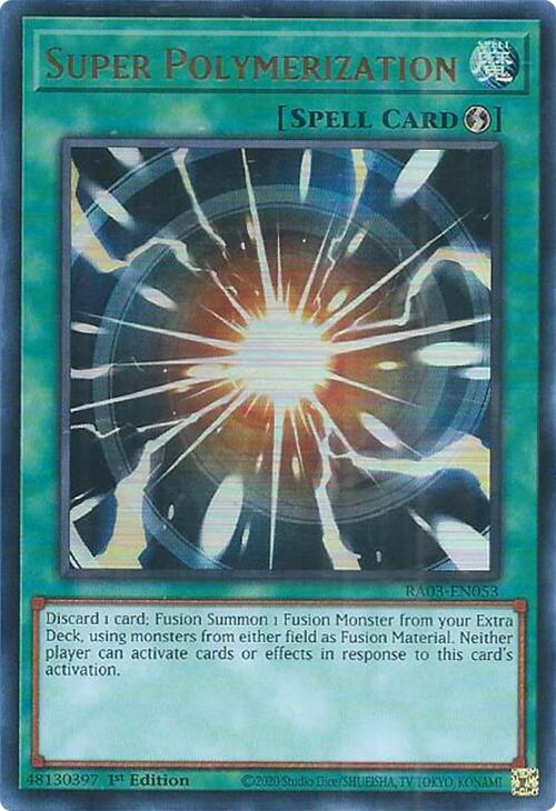 Super Polymerization (UR) [RA03-EN053] Ultra Rare | A1Comics