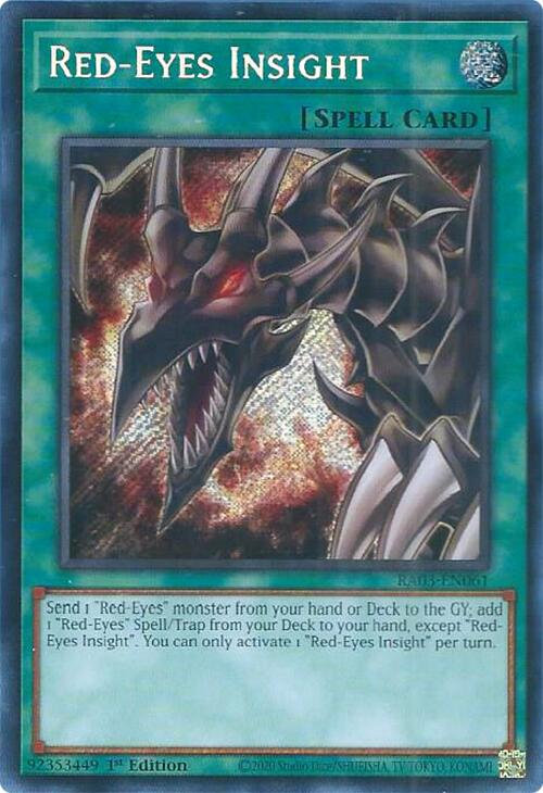 Red-Eyes Insight (Secret Rare) [RA03-EN061] Secret Rare | A1Comics