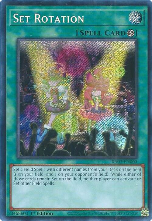 Set Rotation (Secret Rare) [RA03-EN065] Secret Rare | A1Comics