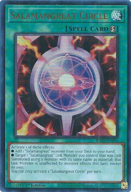 Salamangreat Circle (UR) [RA03-EN066] Ultra Rare | A1Comics