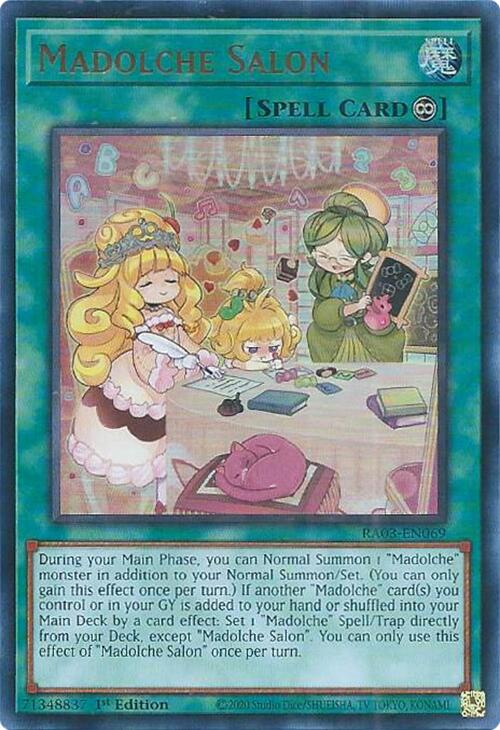 Madolche Salon (UR) [RA03-EN069] Ultra Rare | A1Comics