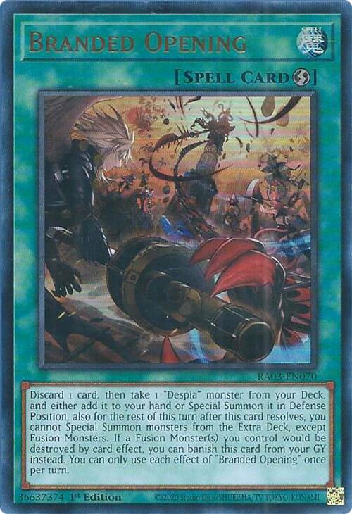 Branded Opening (UR) [RA03-EN070] Ultra Rare | A1Comics