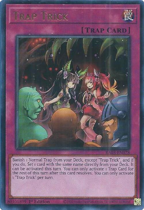 Trap Trick (UR) [RA03-EN078] Ultra Rare | A1Comics