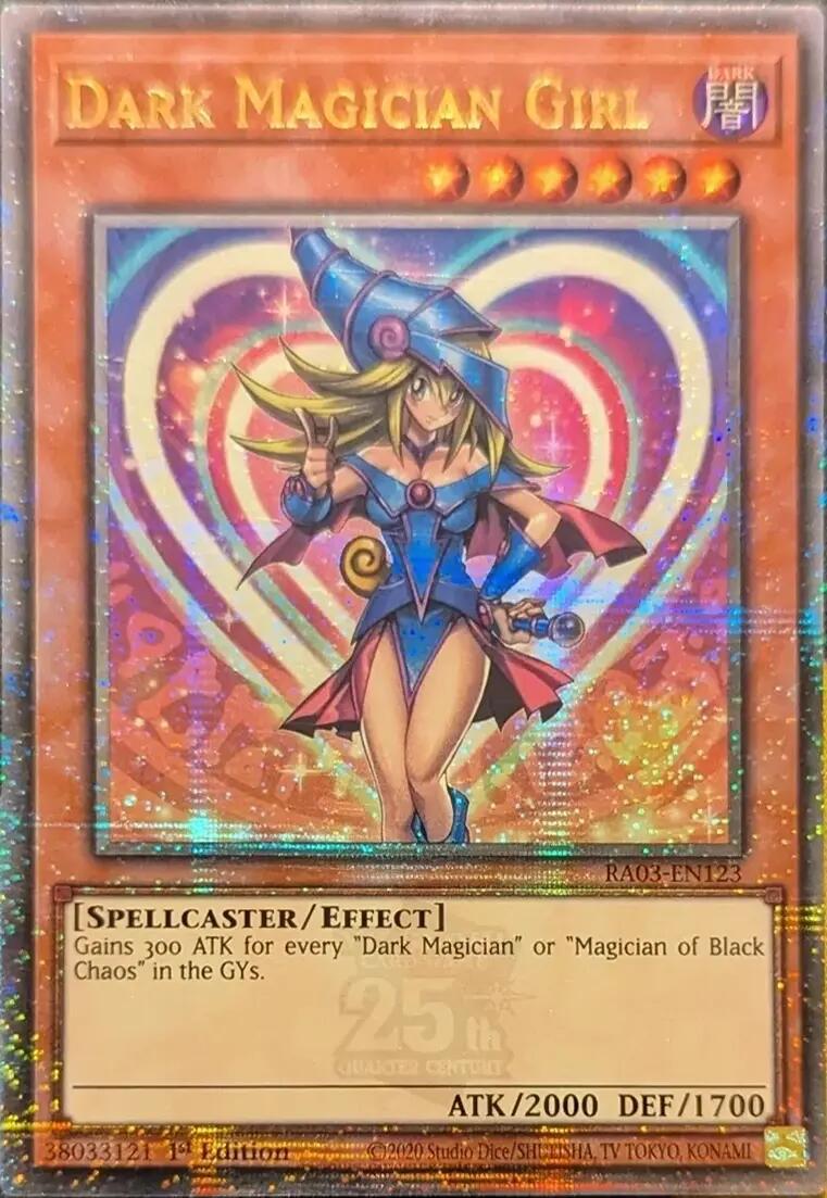 Dark Magician Girl (Quarter Century Secret Rare) [RA03-EN123] Quarter Century Secret Rare | A1Comics