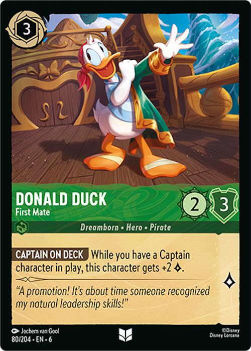 Donald Duck - First Mate (80/204) [Azurite Sea] | A1Comics