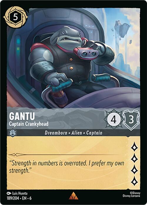 Gantu - Captain Crankyhead (189/204) [Azurite Sea] | A1Comics