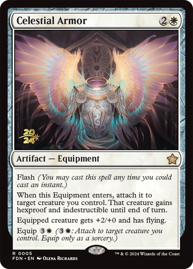 Celestial Armor [Foundations Prerelease Promos] | A1Comics