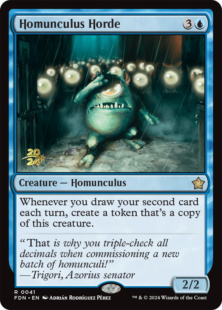 Homunculus Horde [Foundations Prerelease Promos] | A1Comics