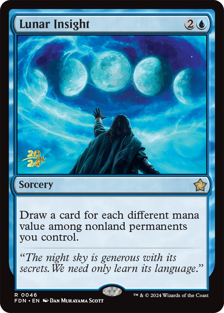 Lunar Insight [Foundations Prerelease Promos] | A1Comics