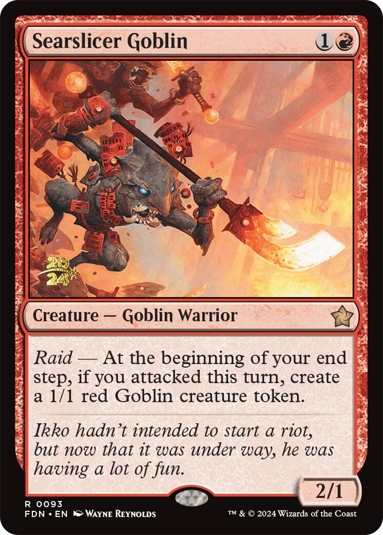 Searslicer Goblin [Foundations Prerelease Promos] | A1Comics