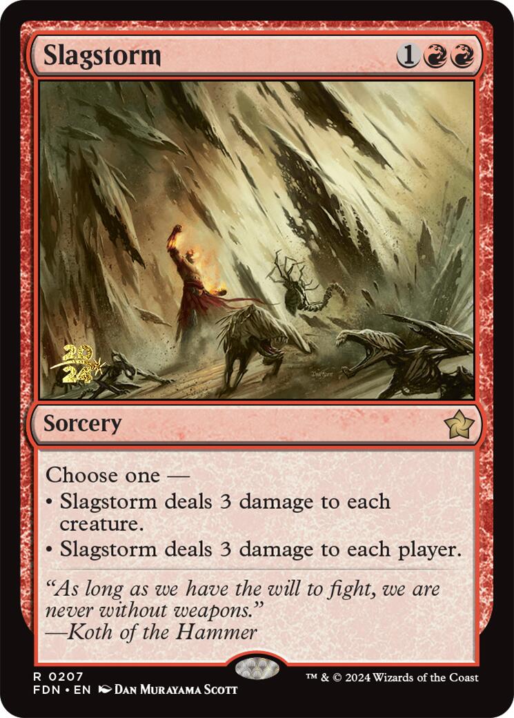 Slagstorm [Foundations Prerelease Promos] | A1Comics