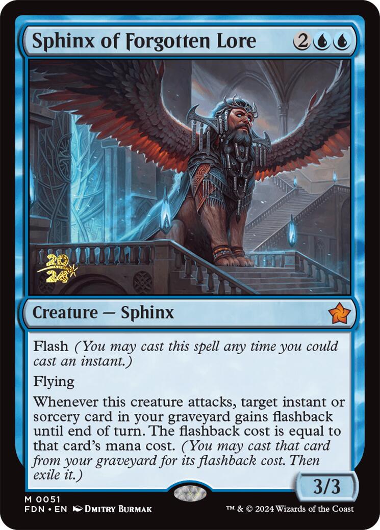 Sphinx of Forgotten Lore [Foundations Prerelease Promos] | A1Comics