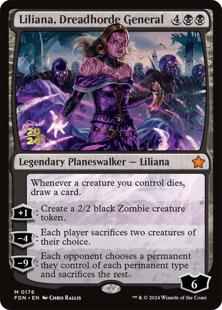 Liliana, Dreadhorde General [Foundations Prerelease Promos] | A1Comics