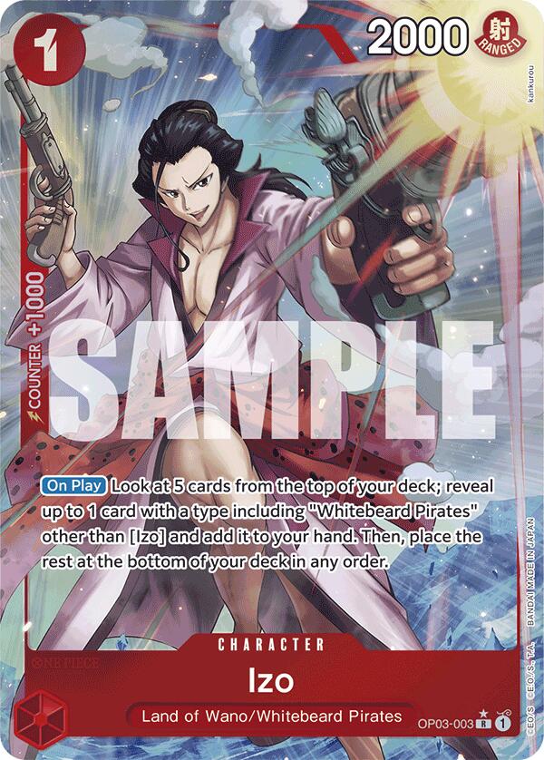 Izo (OP03-003) (Full Art) [Premium Booster -The Best-] | A1Comics