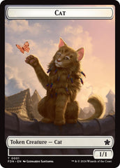 Spirit // Cat (0001) Doubled-Sided Token [Foundations Tokens] | A1Comics