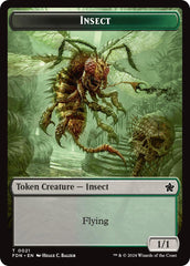 Goblin // Insect Doubled-Sided Token [Foundations Tokens] | A1Comics