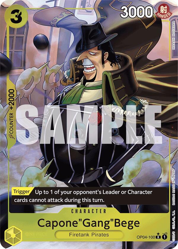 Capone"Gang"Bege (OP04-100) (Full Art) [Premium Booster -The Best-] | A1Comics