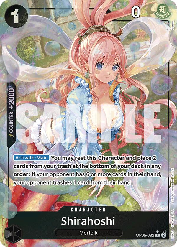 Shirahoshi (OP05-082) (Alternate Art) [Premium Booster -The Best-] | A1Comics