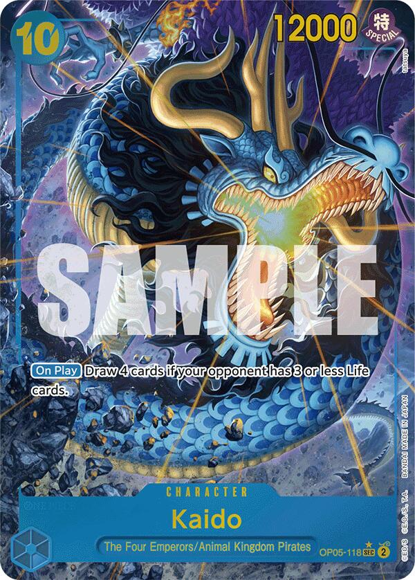 Kaido (OP05-118) (Alternate Art) [Premium Booster -The Best-] | A1Comics