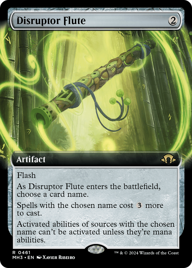 Disruptor Flute (Extended Art) [Modern Horizons 3] | A1Comics