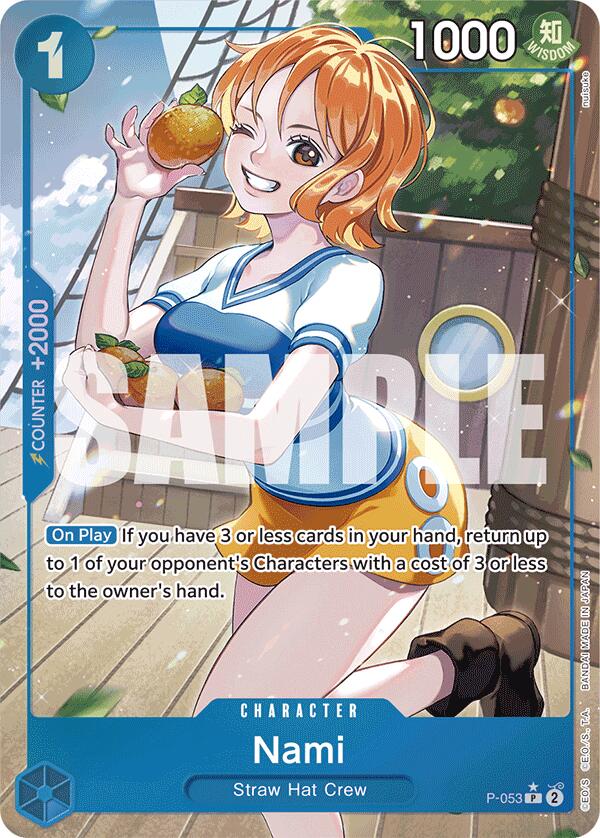 Nami (P-053) (Full Art) [Premium Booster -The Best-] | A1Comics