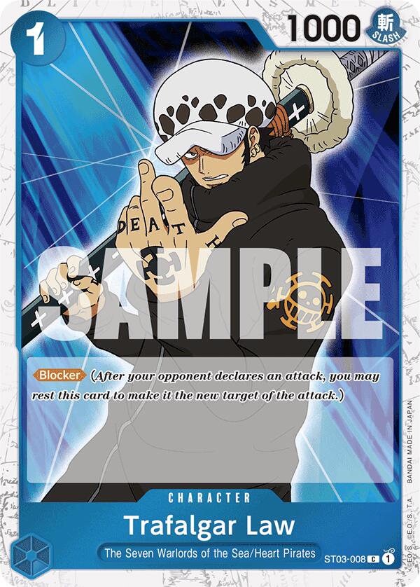 Trafalgar Law (ST03-008) (Jolly Roger Foil) [Premium Booster -The Best-] | A1Comics