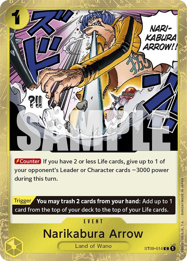 Narikabura Arrow (Jolly Roger Foil) [Premium Booster -The Best-] | A1Comics