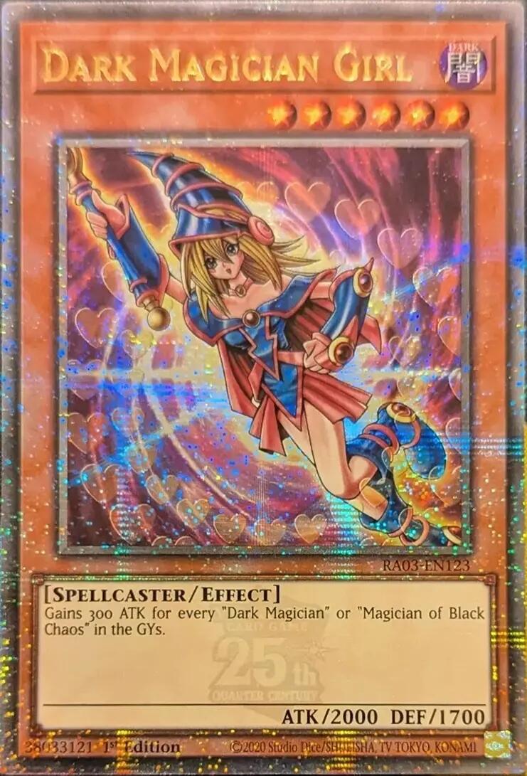 Dark Magician Girl (Quarter Century Secret Rare) (C) [RA03-EN123] Quarter Century Secret Rare | A1Comics