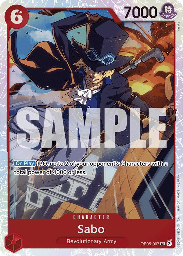 Sabo (OP05-007) (Reprint) [Premium Booster -The Best-] | A1Comics