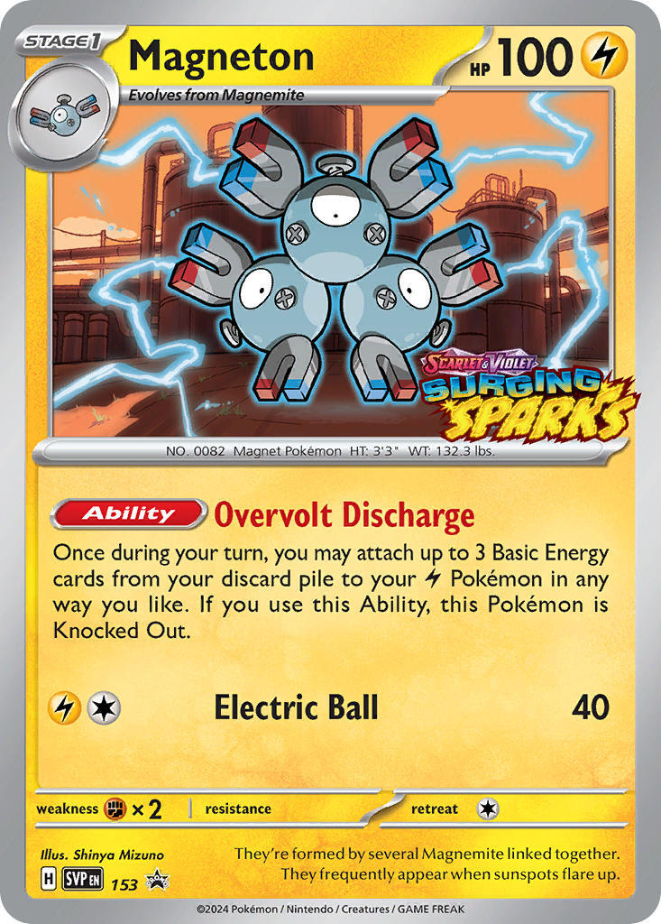 Magneton (153) [Scarlet & Violet: Black Star Promos] | A1Comics