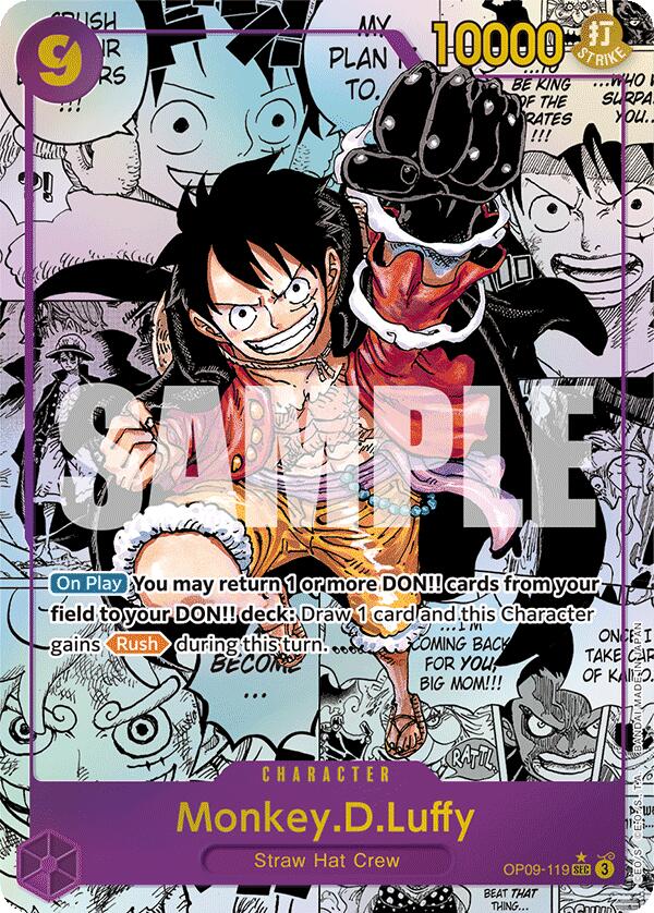 Monkey.D.Luffy (Manga Parallel) [Emperors in the New World] | A1Comics