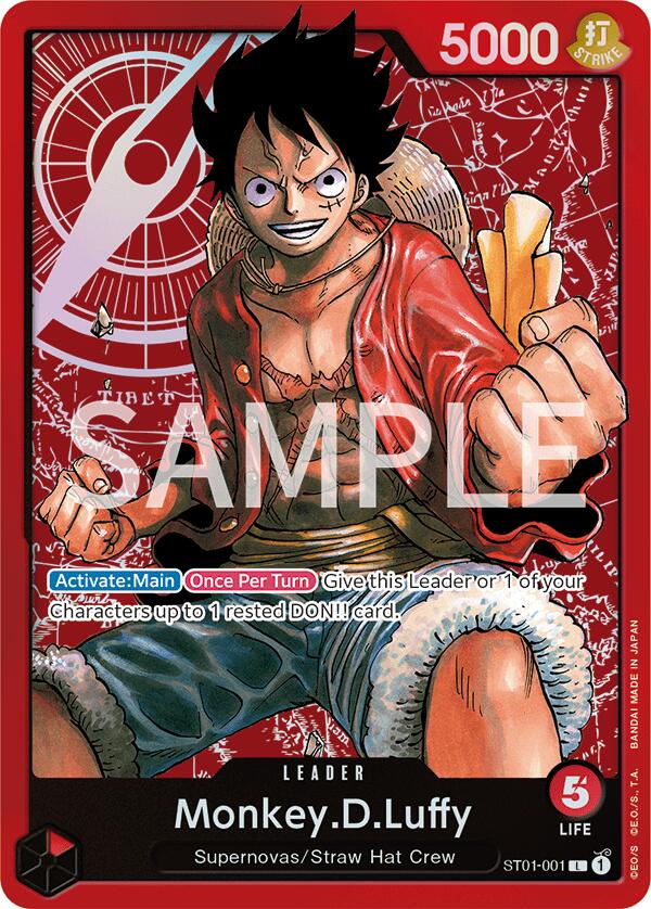 Monkey.D.Luffy [Revision Pack Cards] | A1Comics