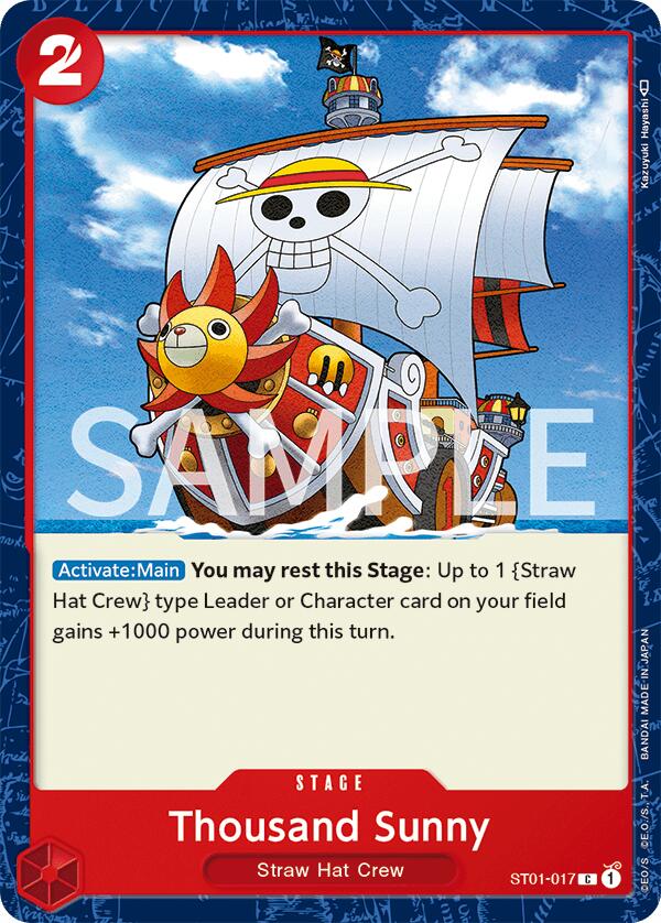 Thousand Sunny [Revision Pack Cards] | A1Comics