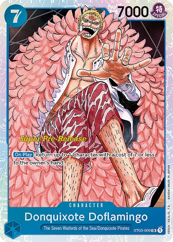 Donquixote Doflamingo [Super Pre-Release Starter Deck: The Seven Warlords of the Sea] | A1Comics