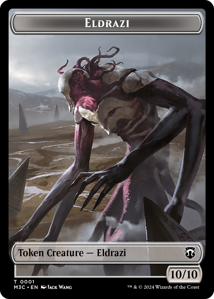 Eldrazi // Spirit Double-Sided Token [Modern Horizons 3 Commander Tokens] | A1Comics