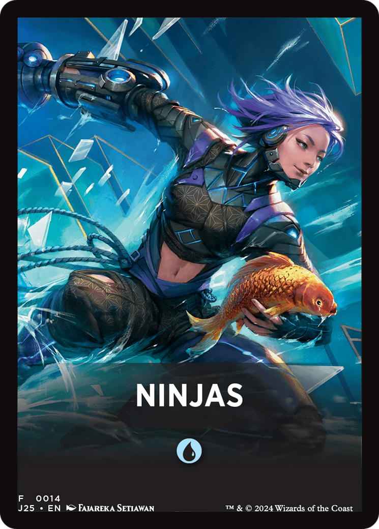 Ninjas Theme Card [Foundations Jumpstart Front Cards] | A1Comics