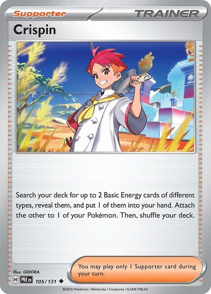 Crispin (105/131) [Scarlet & Violet: Prismatic Evolutions] | A1Comics