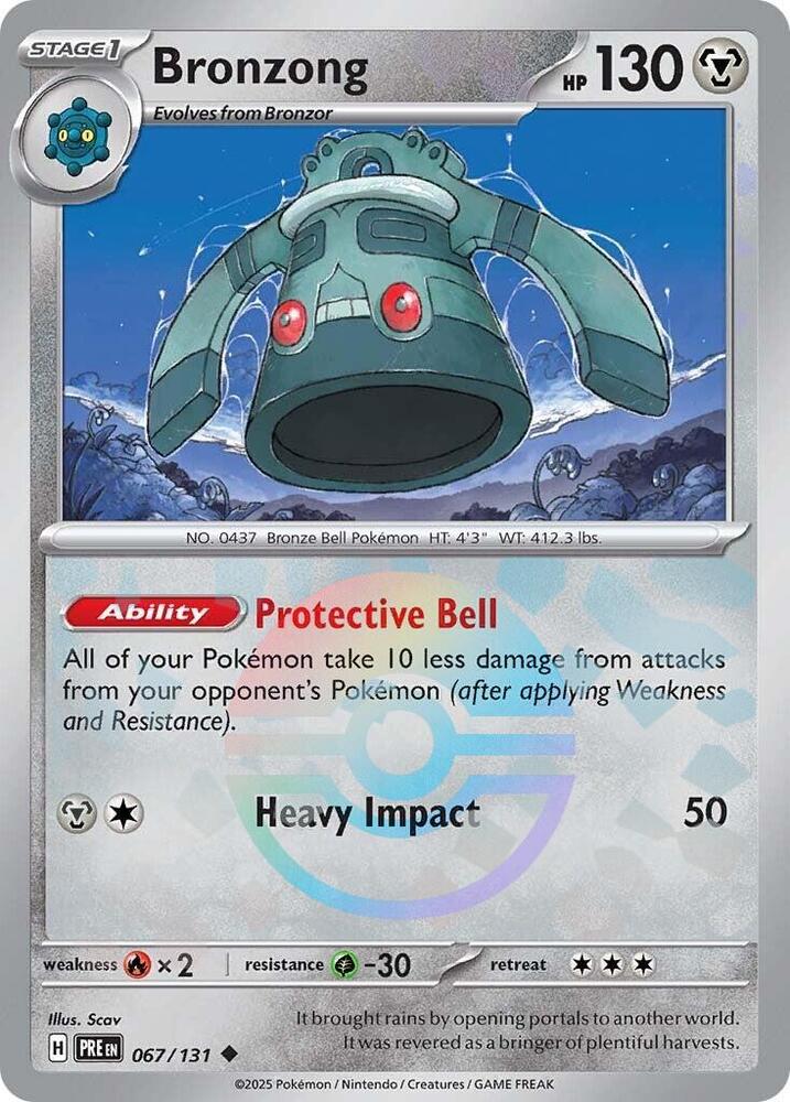 Bronzong (067/131) (Poke Ball Pattern) [Scarlet & Violet: Prismatic Evolutions] | A1Comics