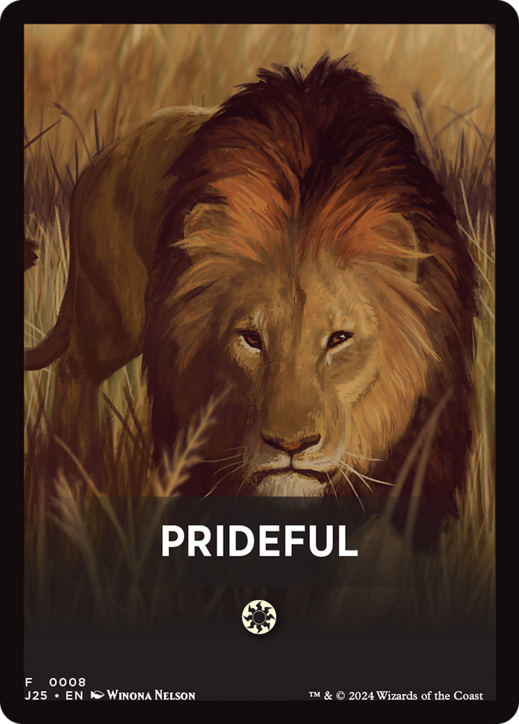 Prideful Theme Card [Foundations Jumpstart Front Cards] | A1Comics