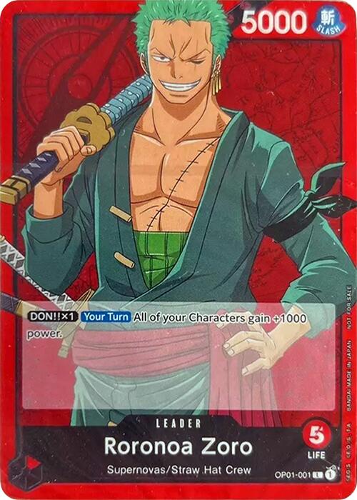 Roronoa Zoro [One Piece Demo Deck Cards] | A1Comics