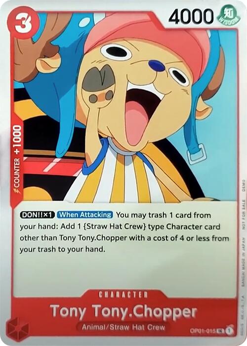 Tony Tony.Chopper [One Piece Demo Deck Cards] | A1Comics