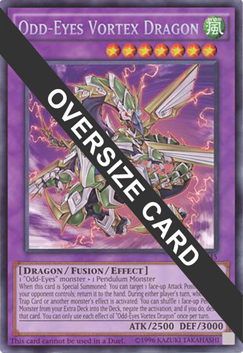 Odd-Eyes Vortex Dragon (Oversized) [DOCS-EN045] Promo | A1Comics