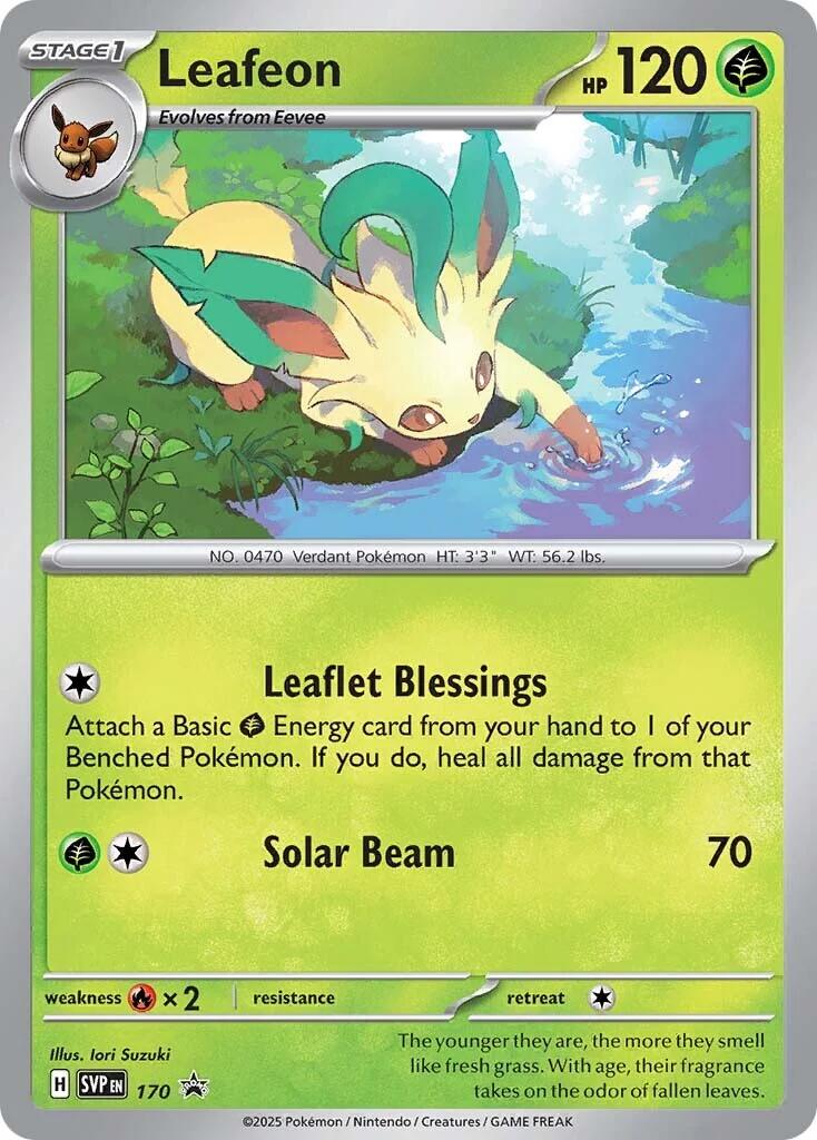 Leafeon (SVP170) [Scarlet & Violet: Black Star Promos] | A1Comics