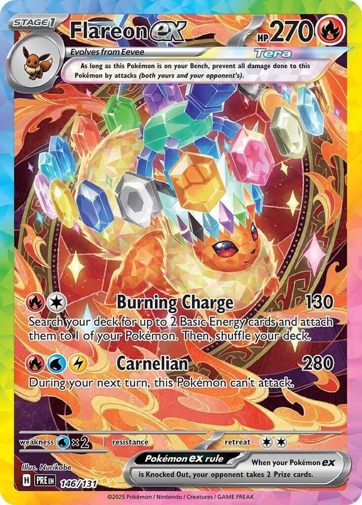 Flareon ex (146/131) [Scarlet & Violet: Prismatic Evolutions] | A1Comics