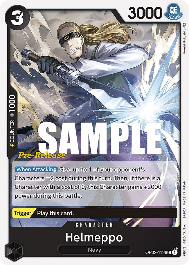 Helmeppo [Paramount War Pre-Release Cards] | A1Comics