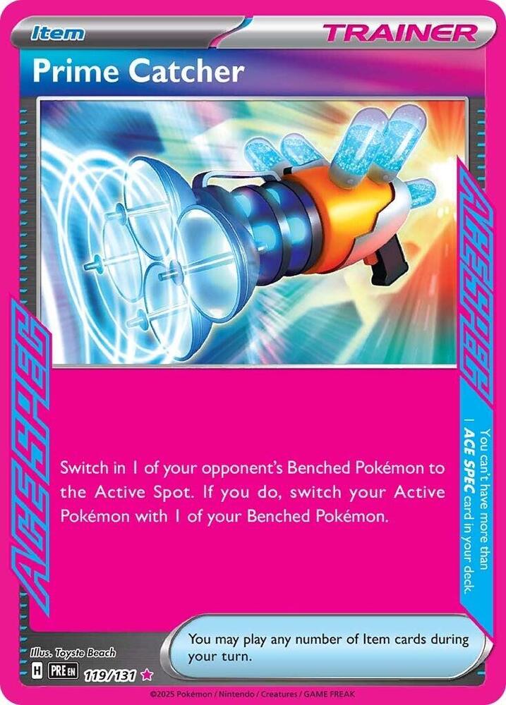 Prime Catcher (119/131) [Scarlet & Violet: Prismatic Evolutions] | A1Comics