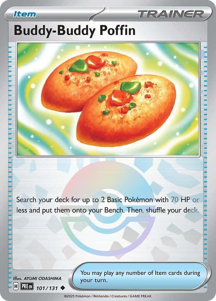 Buddy-Buddy Poffin (101/131) (Poke Ball Pattern) [Scarlet & Violet: Prismatic Evolutions] | A1Comics