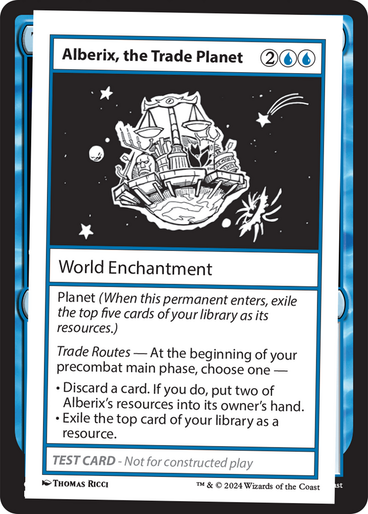 Alberix, the Trade Planet [Mystery Booster 2 Playtest Cards] | A1Comics