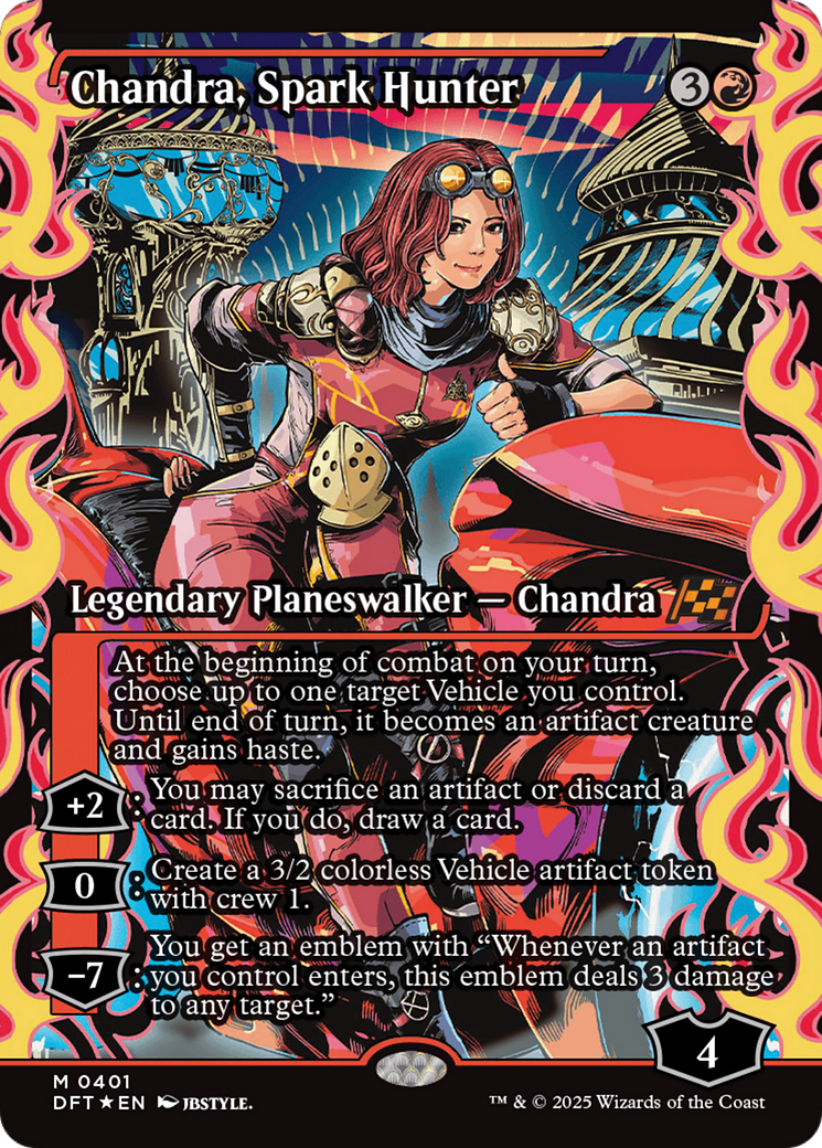 Chandra, Spark Hunter (Showcase) [Aetherdrift] | A1Comics