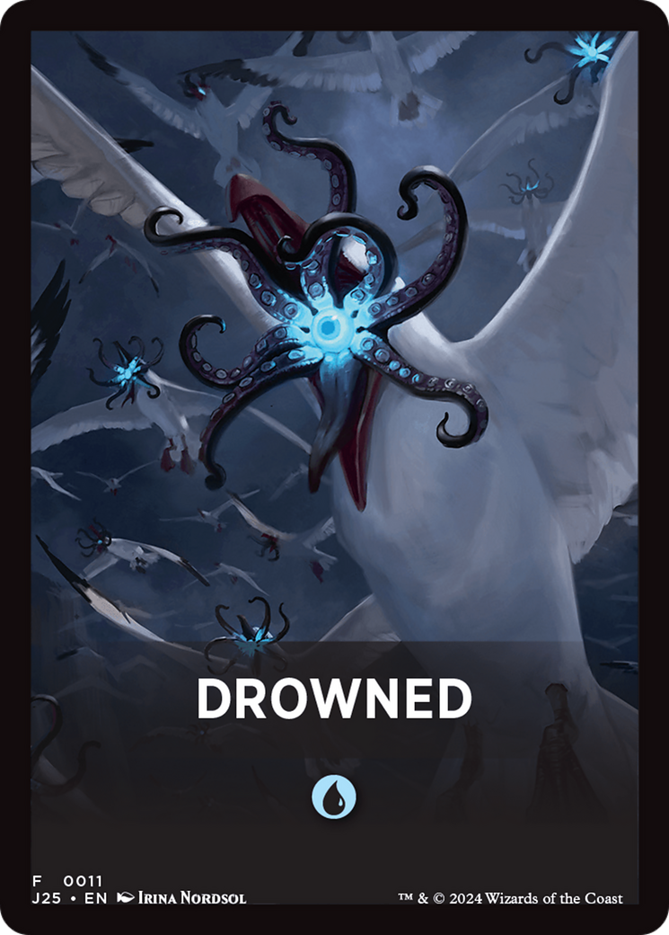 Drowned Theme Card [Foundations Jumpstart Front Cards] | A1Comics